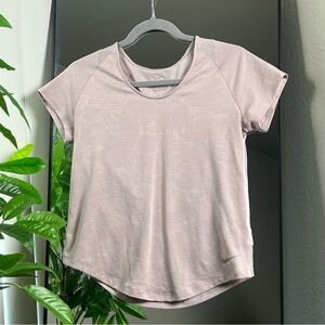 Nike Women's Light Pink Short Sleeve Tee